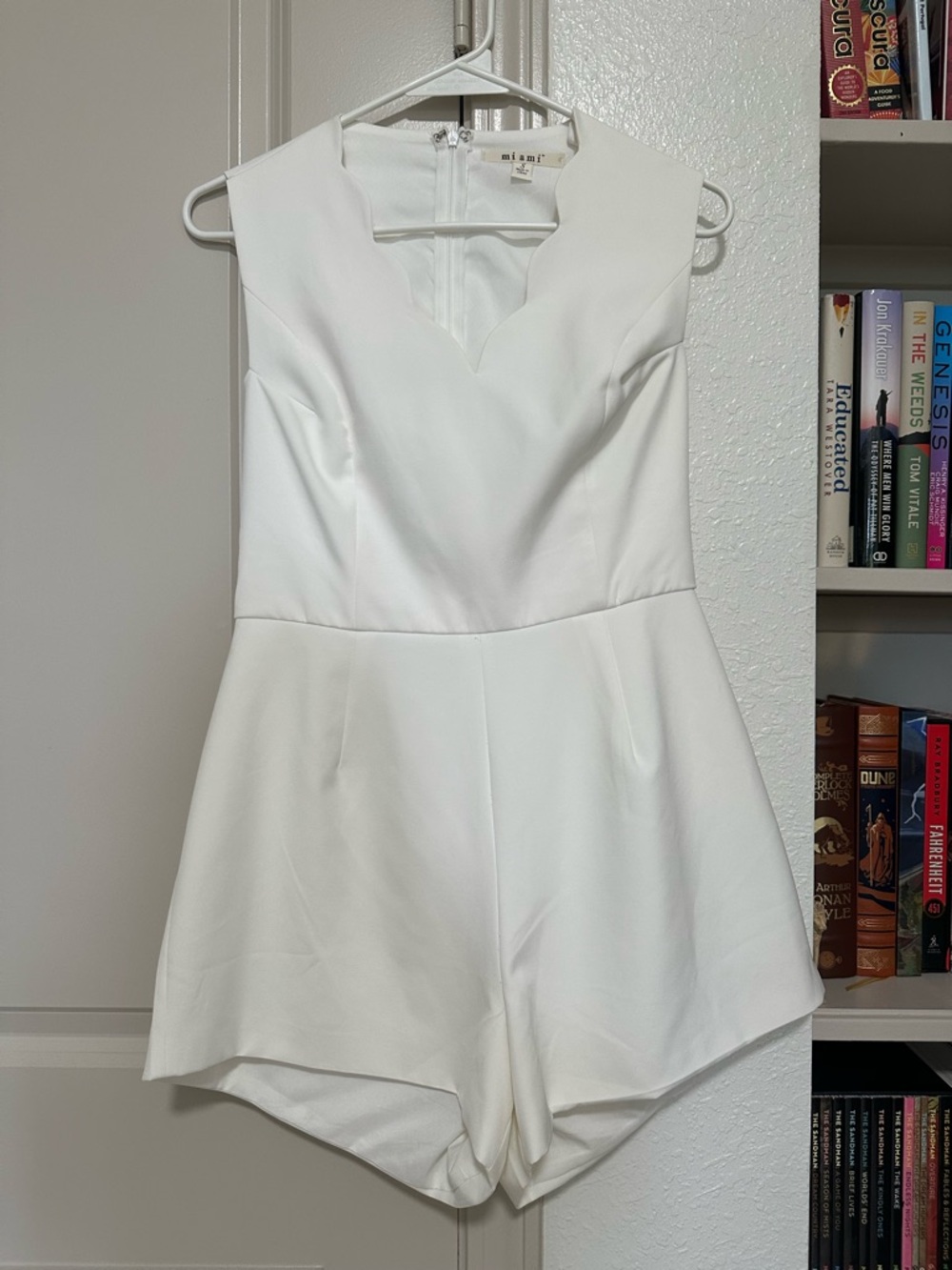 Mi Ami White Romper
